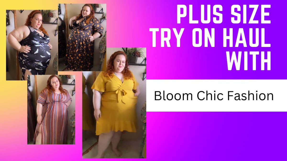 TheKatStroud's tweet photo. Loving these new dresses!!! Plus Size Try On Haul With BloomChic Fashion https://t.co/NHuhaYqiYl via @YouTube https://t.co/dQXEB8Bcxt