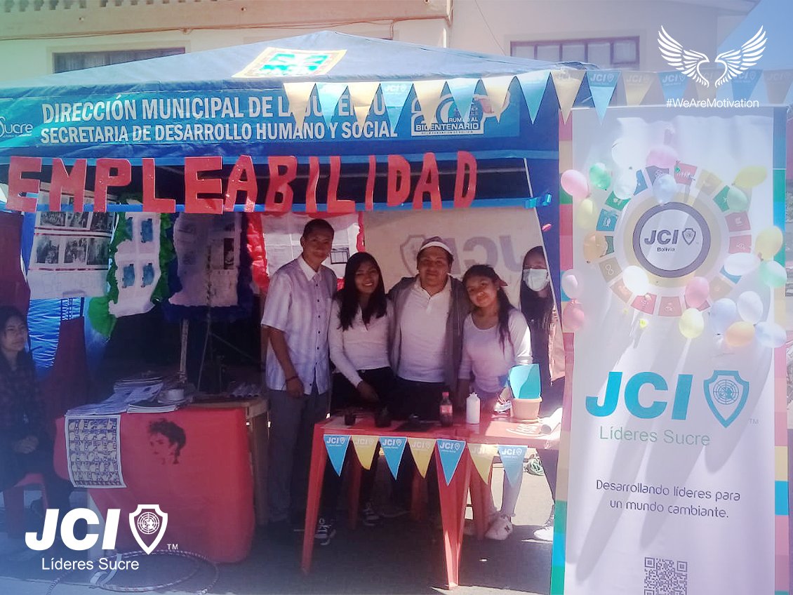 JCILideresSucre's tweet photo. ✨ ASÍ QUEDÓ NUESTRO STAD INFORMATIVO JCI 💙
El día de ayer estuvimos presentes en la actividad denominada "Mi municipio en mi Distrito"

#JCI #JCIAmerica #JCIBolivia #JCILíderesSucre #BeBetter #LeadingIsOurDuty #LiderarEsNuestroDeber #Generandoacción #WeAreMotivation https://t.co/y5RYjnCU1g