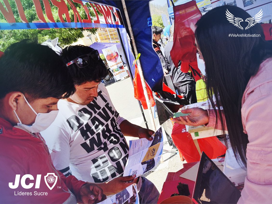JCILideresSucre's tweet photo. ✨ ASÍ QUEDÓ NUESTRO STAD INFORMATIVO JCI 💙
El día de ayer estuvimos presentes en la actividad denominada "Mi municipio en mi Distrito"

#JCI #JCIAmerica #JCIBolivia #JCILíderesSucre #BeBetter #LeadingIsOurDuty #LiderarEsNuestroDeber #Generandoacción #WeAreMotivation https://t.co/y5RYjnCU1g