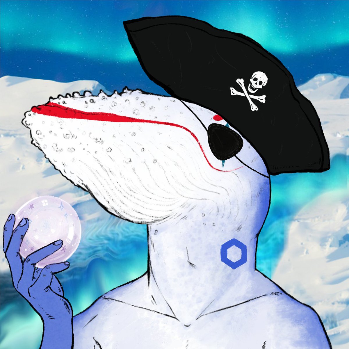 With my one good eye I spot a #BLUB mint on the horizon .. #PodStrong