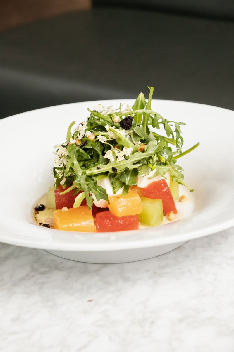 StockHillKC's tweet photo. Summer is holding on a little longer. Cool off with the Arugula Salad with Compressed Melons.
#kansascity #kcmo #kcfoodie #kclocaleats #visitkc #kcfoodiefinds #howwedokc #madeinkc #kcfood #kccocktails #kceats #kansascityeats #instakc #stockhillkc https://t.co/jbxxffua9w