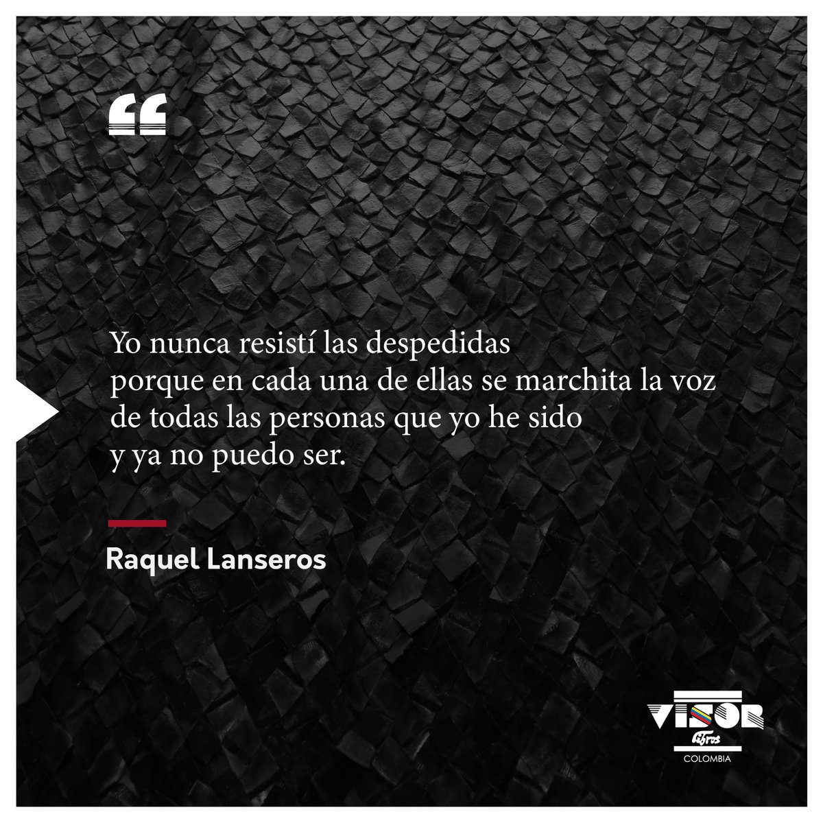 visorlibrosco's tweet photo. #PoesíaVisor En evocación a todos los finales, Raquel Lanseros
#visorlibros #poetry #visordepoesía https://t.co/Zj0roUiXjx