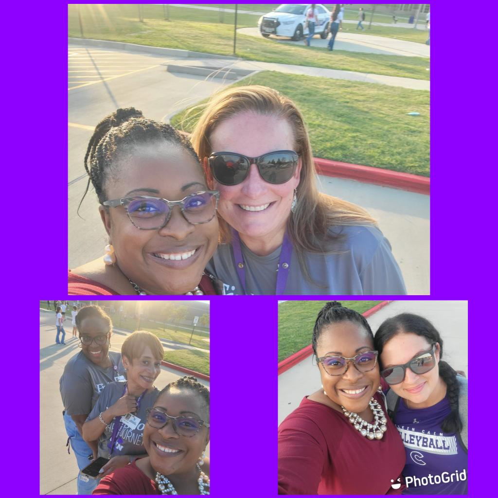 MrsCNorris's tweet photo. What an amazing event the @KleinCain family had tonight time kick off their Homecoming Week💜🤍🎉! It was also great seeing some of our former @UlrichKISD Bulldogs! I look forward to more opportunities where our schools can partner.
#verticlealignment https://t.co/4LiZ18eo5p