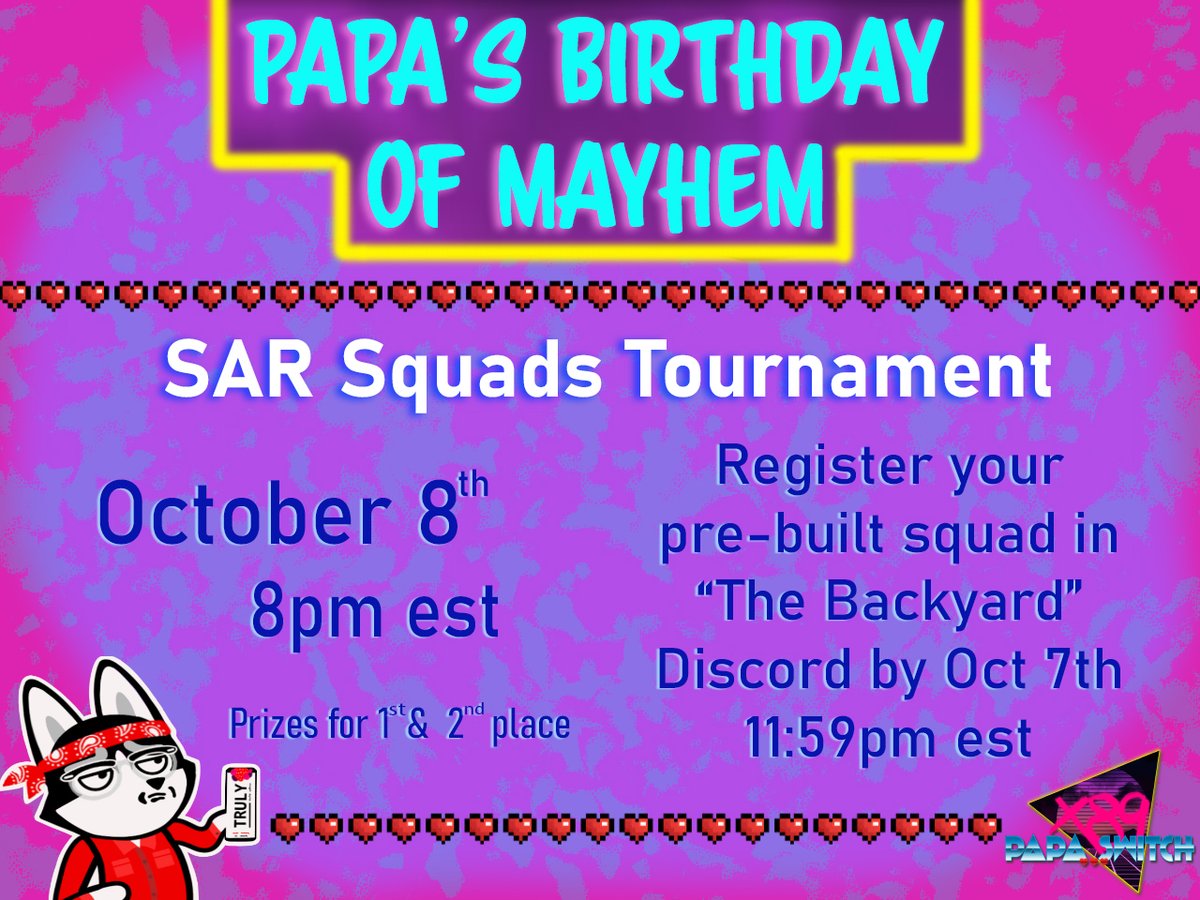 PapaSwitchx89's tweet photo. Come one, Come all https://t.co/GGBbGiRDno https://t.co/6UeTp7IR98