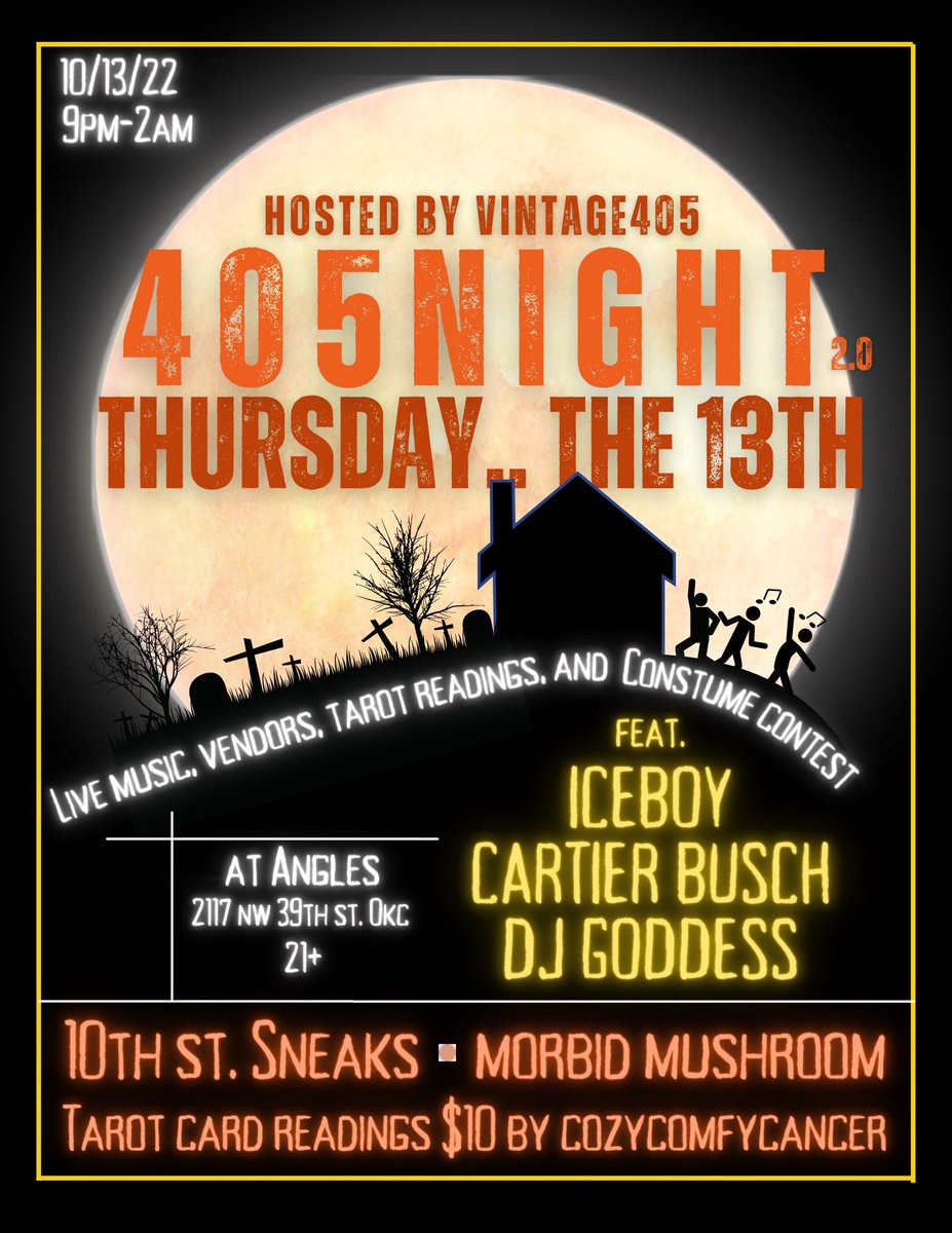 vintage_405's tweet photo. Mark your calendars okc!! #okc #eventsokc #okcparty #halloweenpartyokc https://t.co/WonPhOd2E2