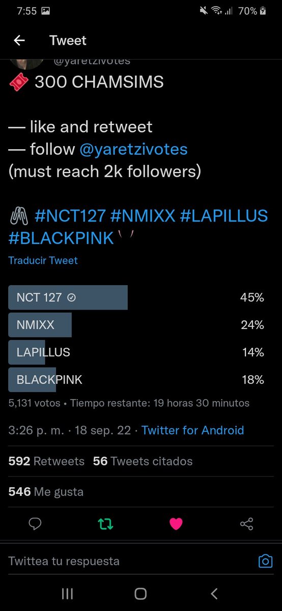 driveaeri's tweet photo. @yaretzivotes Done for #NCT127 

My choice for Billboard Hot Trending Song is #질주 by #NCT127 @NCTsmtown_127 https://t.co/5OWRLy2Q9D