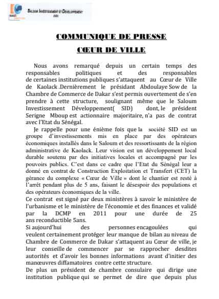 amadoud98130314's tweet photo. Communiqué de presse de coeur de ville de Kaolack par le directeur général Mr MBaye NGom #kebetu #senegalnumerique @Macky_Sall @se_mboup @FatouMboup @aliounetine16 @BayeBiraneSeck1 @amadoud98130314 #kaolack #CCIAD #CCIACK https://t.co/nHLyiJkZsE