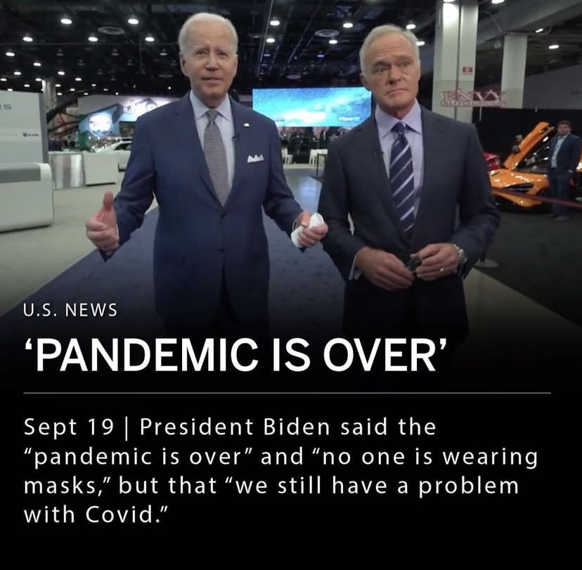 There never was a pandemic