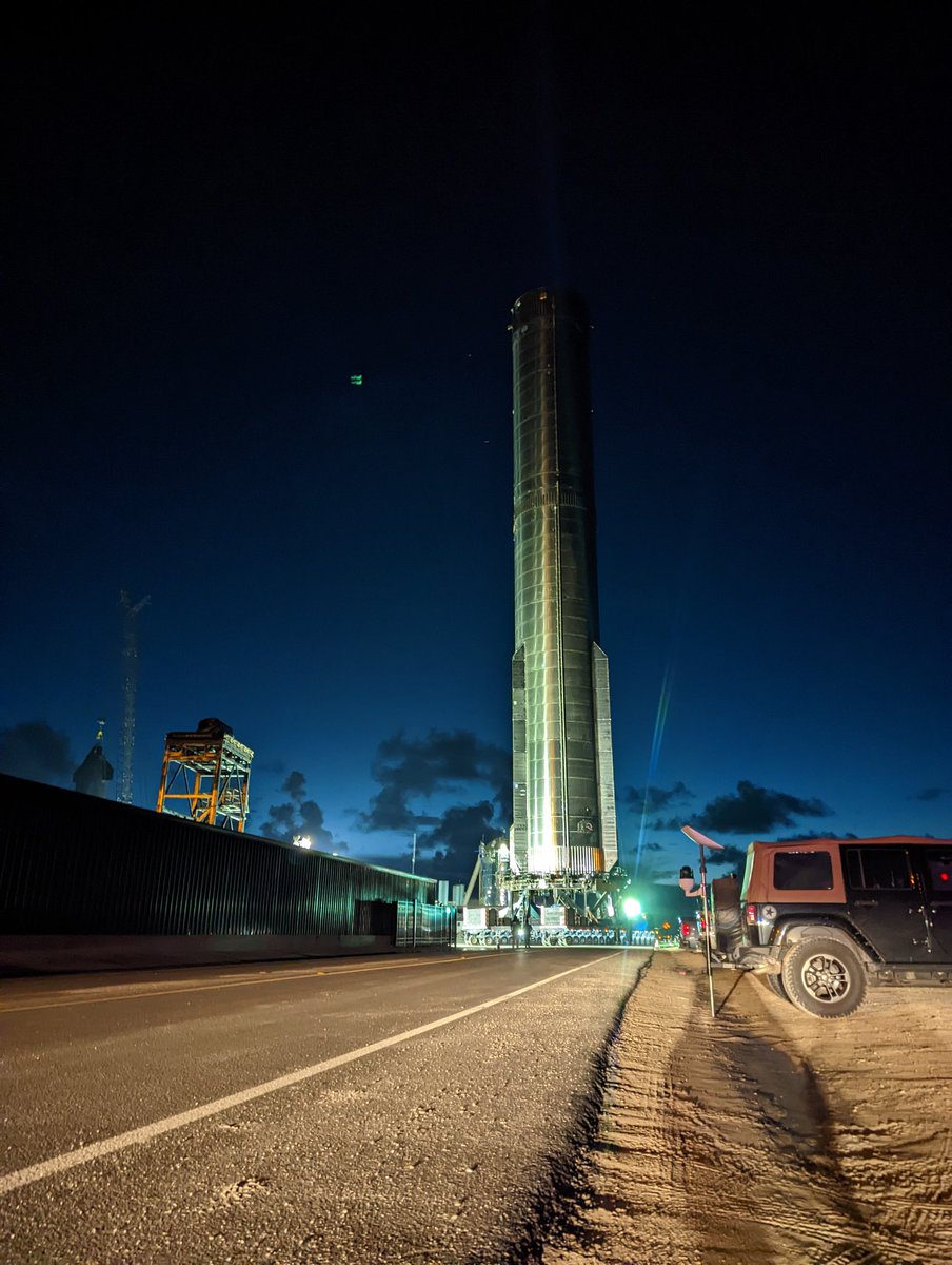 TheRocketFuture's tweet photo. Up next: Booster 8!
#spacex #starship #starbase #booster8 #superheavy
📷: Me for @TLPN_Official
#TLPLive #TLPNews #TLPNetwork https://t.co/kMBR8gBjFg