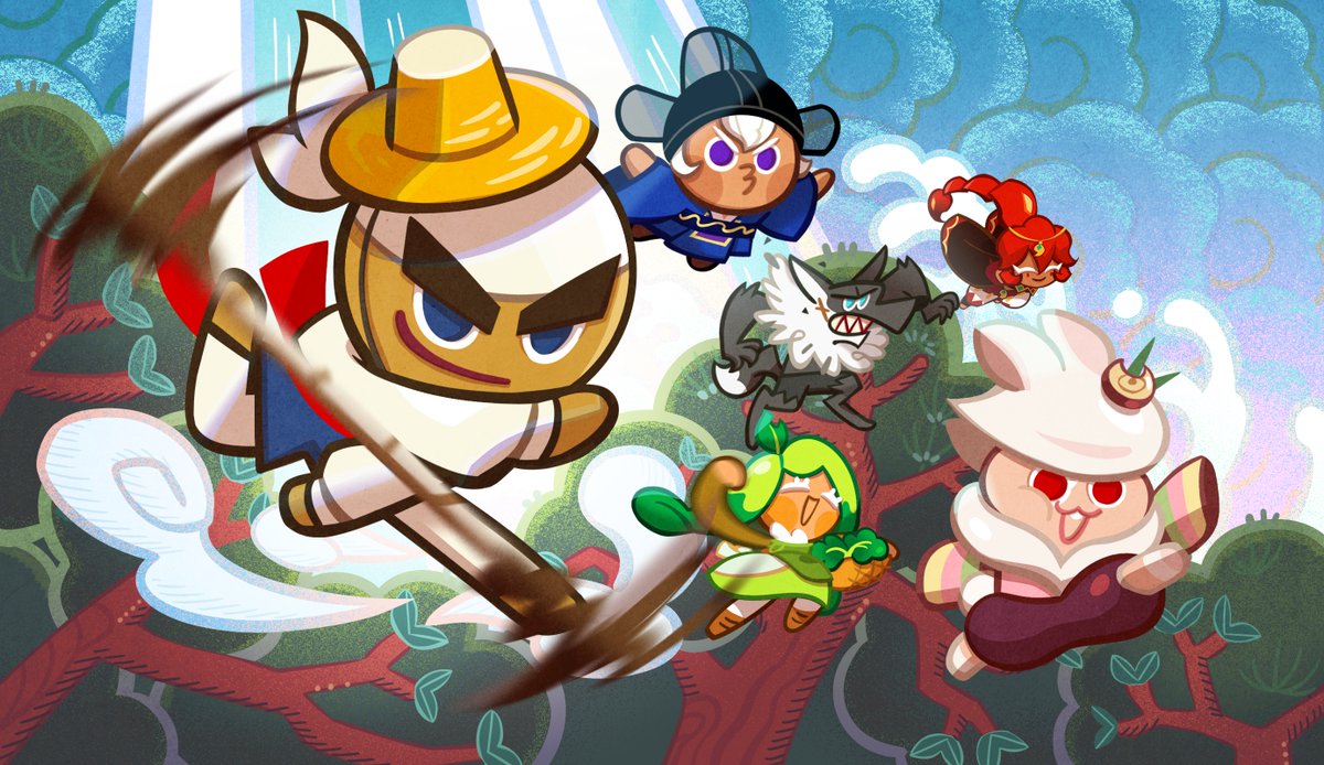CookieRunOBEN's tweet photo. Rebel Cookie is back to fight for justice! 💪
What secrets of Yakgwa village will he reveal? 🤔 https://t.co/6TzqS2EesS