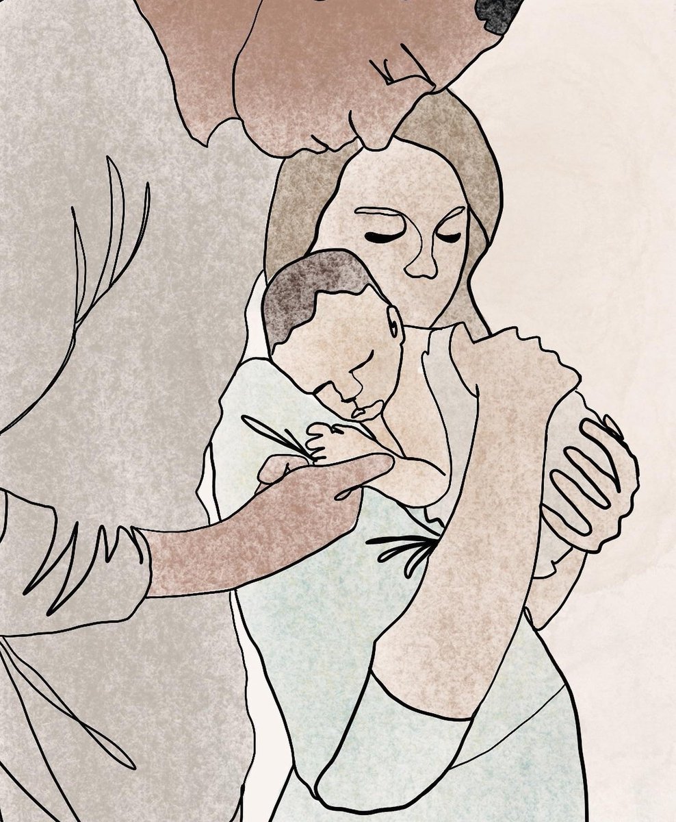 TruthfulTrading's tweet photo. If you are looking to get some cool drawings done by a Graphic Design major with some serious talent you may want to reach out to the wifey @_dani_bree_.

#Family #Drawing #Portrait #GraphicDesign #Artist https://t.co/y77P4dV18W