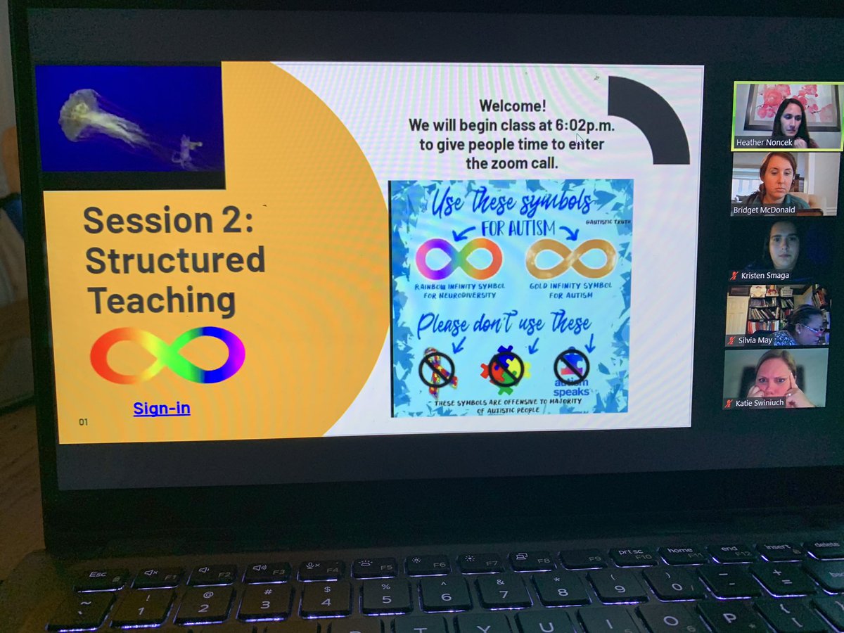 BridgetMcdonal's tweet photo. Loved our conversations around structured teaching tonight. Thinking about what supports will increase #studentindependence and #reduceanxiety. Can’t wait to see what everyone creates! @HNoncek #visualschedules #spedchat #structuredteaching #SADN #taskorganizer #AutismAcceptance https://t.co/aFYjvx1rFw