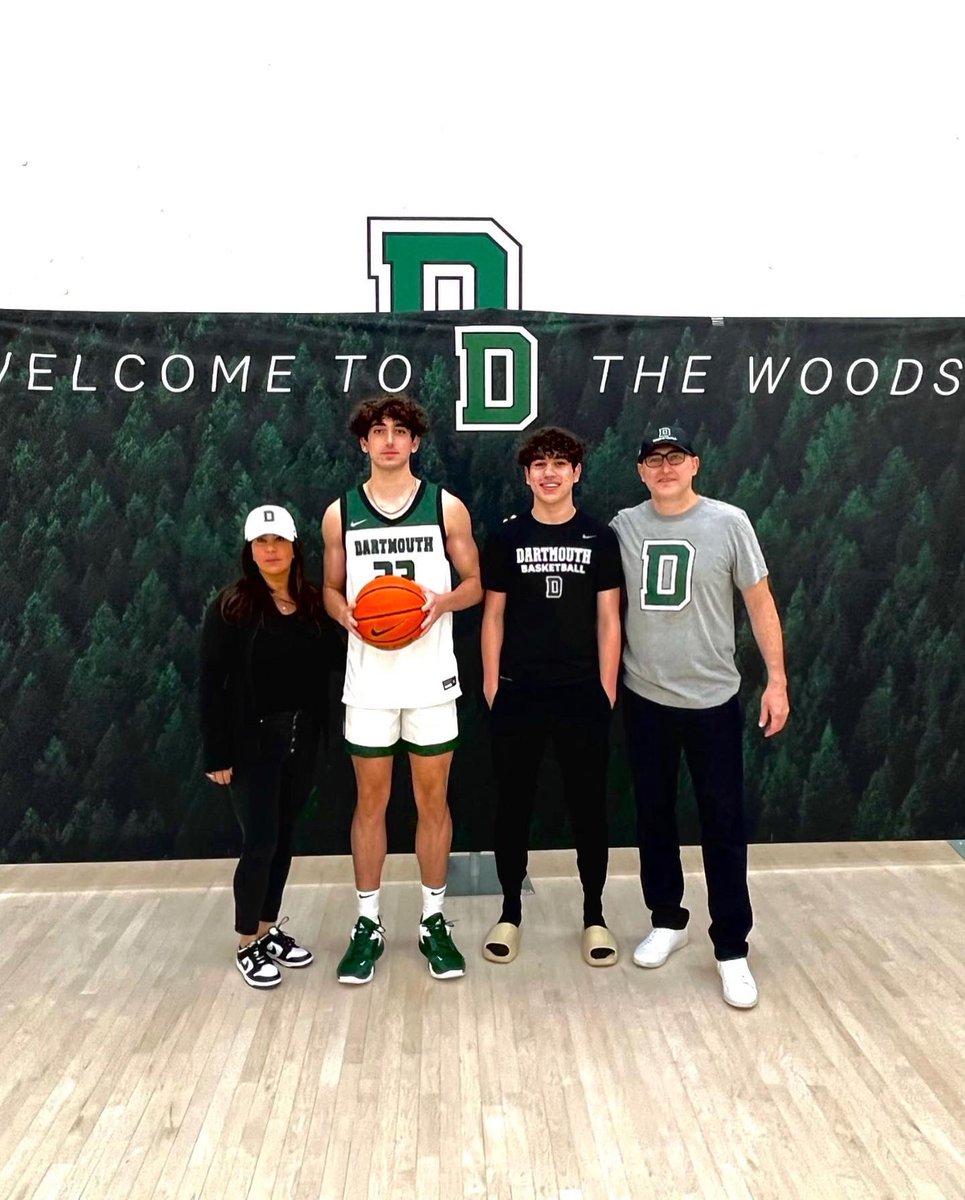 Had a great time on my official visit to Dartmouth‼️ Thank you to the Dartmouth coaching staff for a great visit💯 #officialvisit #notcommitted