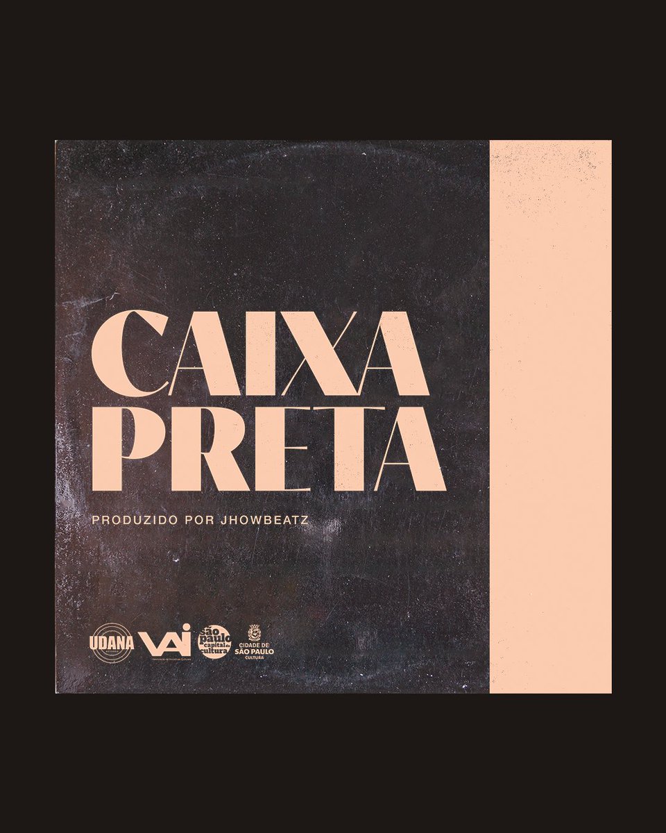 _Jhownatan's tweet photo. Udana Records apresenta: Caixa Preta por #JhowBeatz, 2022.
Álbum "CAIXA PRETA" disponível nos streamings: https://t.co/Zgb2SbzZJX
#CaixaPreta #ColetivoUdana #ProgramaVai
Direção de arte: @Victormota994 https://t.co/YWBu2gmkq7