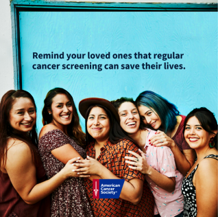 Hispanic Heritage Month is the perfect time to think of
tu familia y comunidad. The best way to ensure you’ll
be there for them is to learn which cancer screenings
tests are right for you. Get more guidance at
cancer.org/getscreened
#HispanicHeritageMonth #HealthEquity