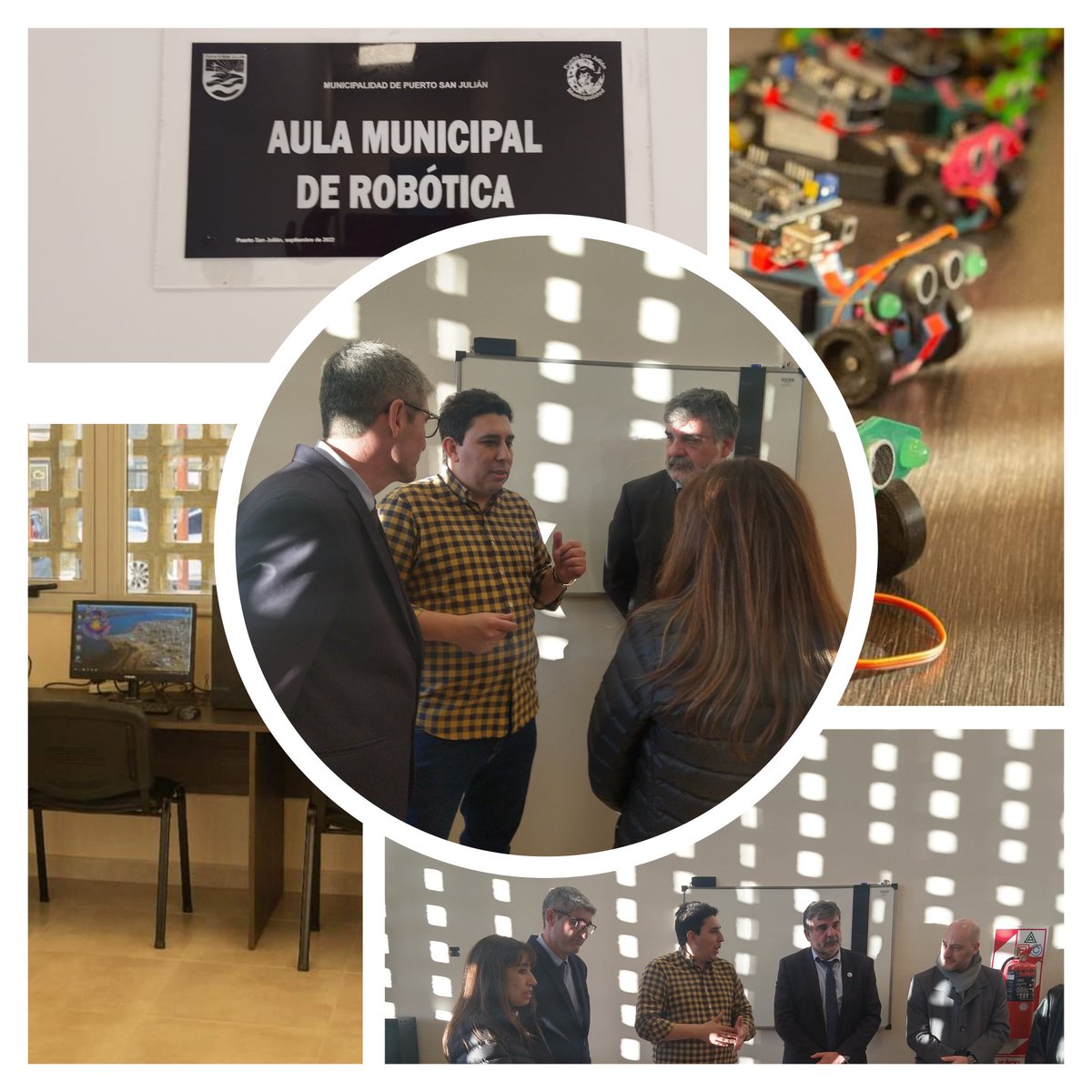 Zimatech1's tweet photo. No se trata solo de Robótica, se trata del futuro de cientos de jóvenes, que podrán poner toda su creatividad y talento en acción!!! 
Felicitaciones Municipalidad Puerto San Julián !!!
Gracias por Confiar en nosotros. https://t.co/5yqnUNY34y