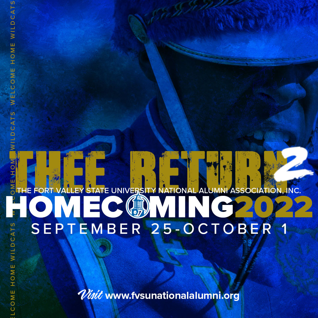 Welcome HOME Wildcats to Homecoming 2022—"THEE RETURN 2". These homecoming events are recognized as an official FVSU NAA, Inc. Homecoming Alumni Events &amp; proceeds from these events are investing towards our alma mater &amp; the Association

SCHEDULE OF EVENTS: fvsunationalalumni.org/schedule-of-ev…