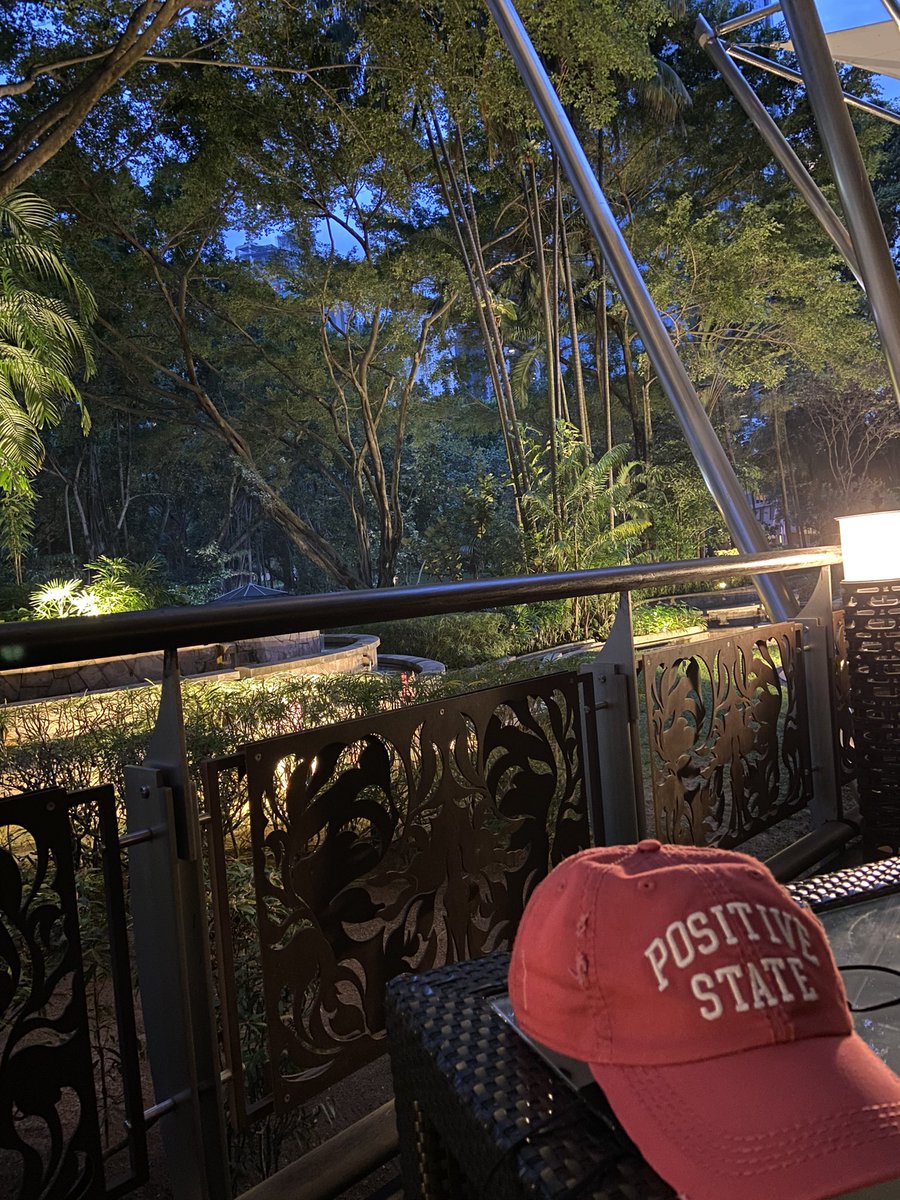 Evening “quiet time” at #ICANN75 never forget work life balance. Take time to reflect and think positive thoughts. Stay safe and #BeKind