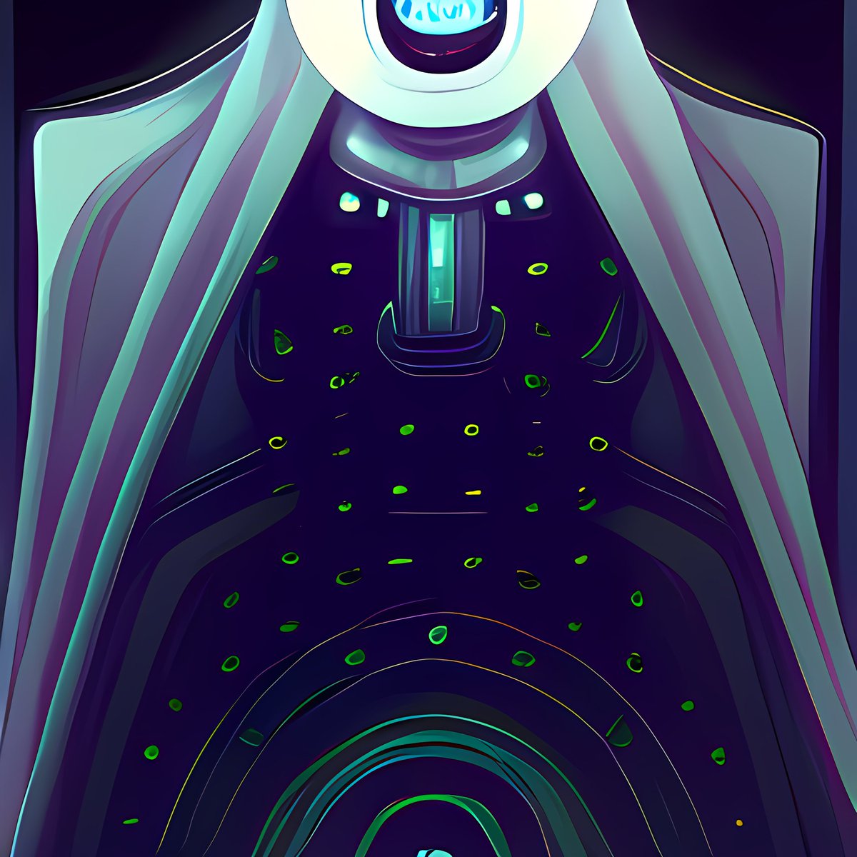 Will I be evolving to one of them? So beautiful <a href="/DeusExAi/">Deus Ex AI</a> #CNFTCommunity