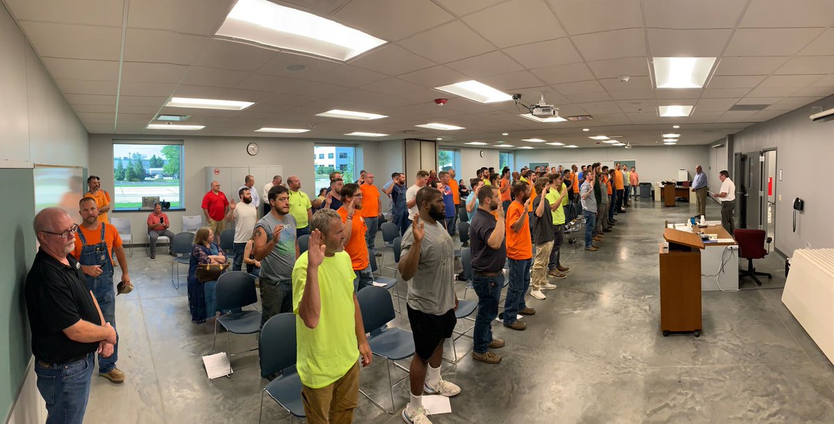 STLlocal562's tweet photo. As we begin school this week we are thrilled to share we initiated over 100 members this summer! Welcome to Local 562 and congrats to those that started school today!!
#wearelocal562 https://t.co/mIOfSiyNVu