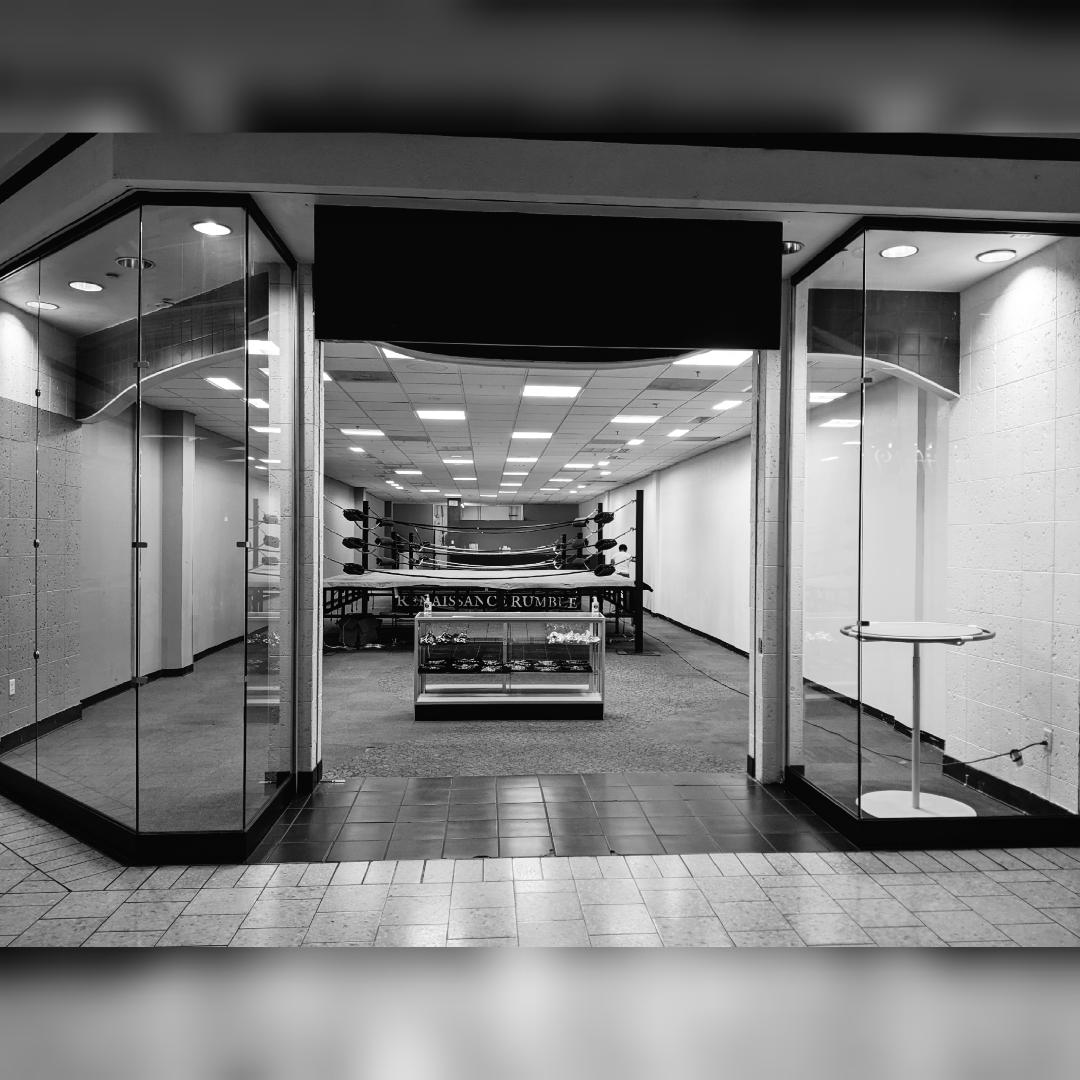 RenRumble's tweet photo. Check out Maryland/DC/NOVAs newest pro-wrestling training center.  Renaissance Rumble's new home in Lakeforest Mall (701 Russell Ave, Gaithersburg, MD).  What's missing....YOU!  News on our October 1st free intro to pro-wrestling class will drop soon, follow to be in the know. https://t.co/IcejR0kyo0