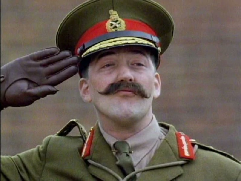 CRO_Fella's tweet photo. Dear @Kama_Kamilia, I am humbly requesting to join the NAFO with my #FellasRequest. If the attached purchase does qualify me for one, would it be possible to get a General Melchett Fella, ready to do some BAAAAH action on the vatniks? Better picture of him could work as well. https://t.co/czQ7tJMvNZ