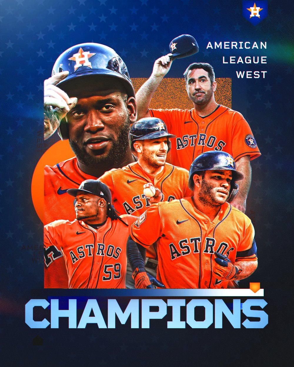 FOX Sports: MLB on X: CLINCHED 🏆⚾️ The @astros are AL West CHAMPIONS!   / X