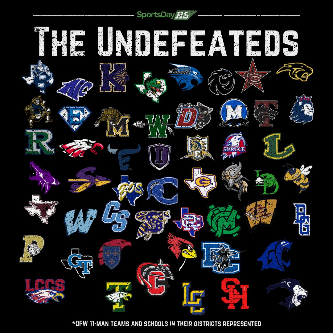 RT if your school is still undefeated after 4 weeks of the #TXHSFB season!! 😤