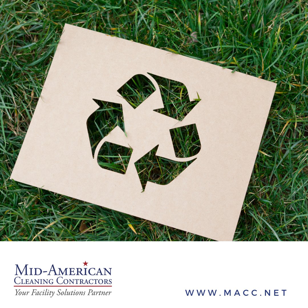 MidAmCleaning's tweet photo. Today is the start of National Recycling Awareness week. While many of us recycle at home, what is your school or workplace doing to help support green initiatives such as this?

#MACC #MidAmericanCleaning #commercialcleaning #janitorialservices #facilitiesmanagement https://t.co/FOmga0qG6T