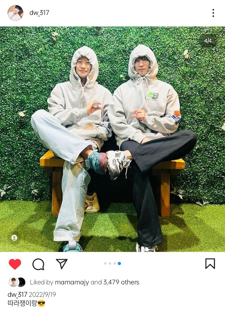 dae_PD's tweet photo. daewon is still onto his daeco IG boyfies agenda 😌 years later &amp; DAECO NATION IS STILL WINNING 😌😌😌😌 https://t.co/qEzj6IijgZ