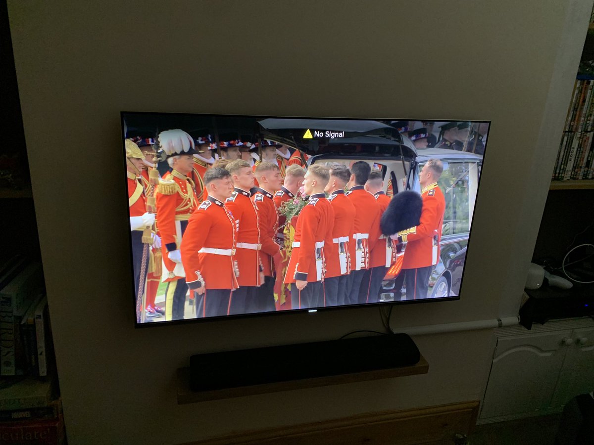 An historic day. All the pageantry, all the organisation, all went without a hitch. The organisers and the BBC should be roundly applauded for a sterling effort. And these chaps were the heroes of the day; duty carried off with aplomb. #QueenElizabethII