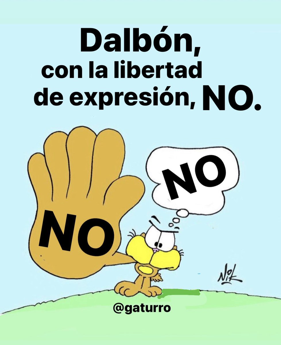 Ahora quieren cercenar la libertad de expresión. PRIMERO, se meten con tus HIJOS, ahora se meten con tu trabajo, con la libertad de opinar. Cada vez VAN POR MÁS.