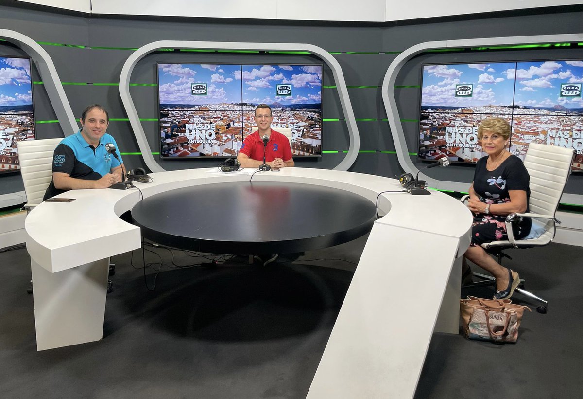 OC_Antequera's tweet photo. 📻🎙 Escucha el programa #MásDeUnoAntequera de este lunes 19 de septiembre. En el plató hemos tenido a representantes de @AFEDAC 

⬇️⬇️
https://t.co/kSsnaPKWYa

#OndaCeroAntequera 💚 https://t.co/gC6Tgep6xJ