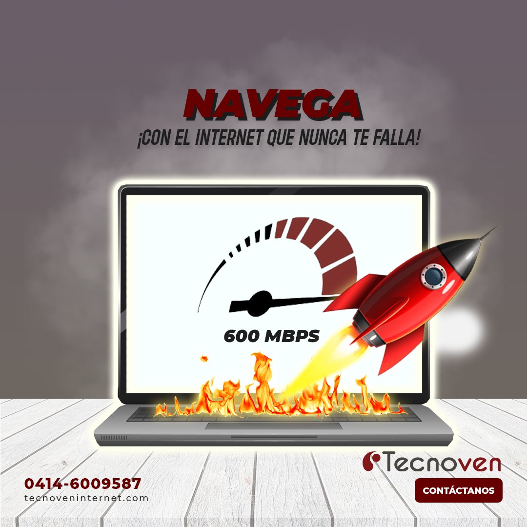 tecnoven's tweet photo. Que tu internet no se detenga en tu hogar 🖥📱 forma parte del #TeamTecnoven y descubre los beneficios que tenemos para ti.
Contrata tu plan desde $25 📱💻🖥🎮
Contacta con nosotros
📲 0414-6009587
🔗https://t.co/DNDJsqXQLz
En #tecnoven somos más que Internet📡🇻🇪 https://t.co/5PKHO66dOG