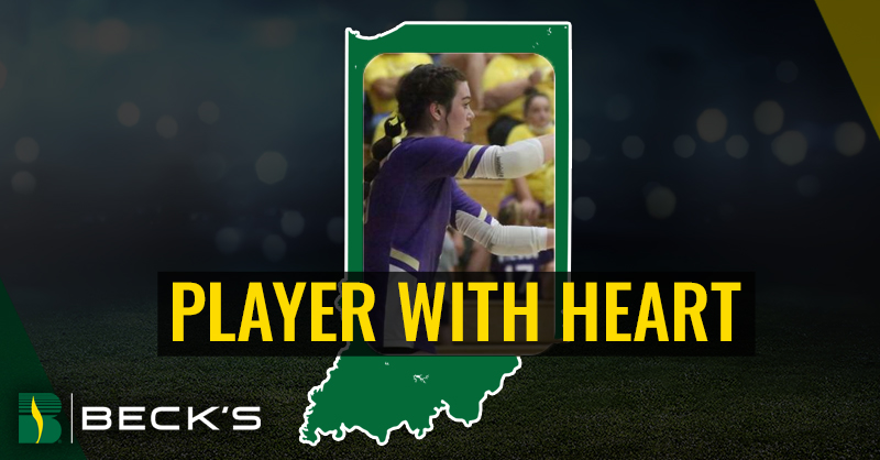 brownfield's tweet photo. @BecksHybrids congratulates this week's Player With Heart, Kennedy Wagaman for her commitment and passion on the court and beyond! To learn more listen to Kennedy's full interview.