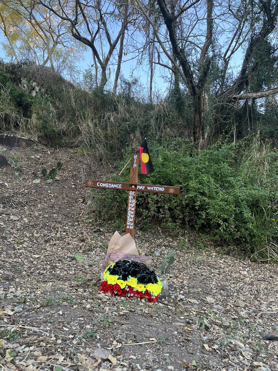 DebKilroy's tweet image. My morning visit with Constance May Watcho

Plz come visit Ms Watcho at her memorial at Kangaroo Point Meanjin &amp;amp; show your respects 💔

We continue to fight for justice so Ms Watcho’s family can have some peace 

#nojusticenopeace

@QldPolice time to step up &amp;amp; find her killers