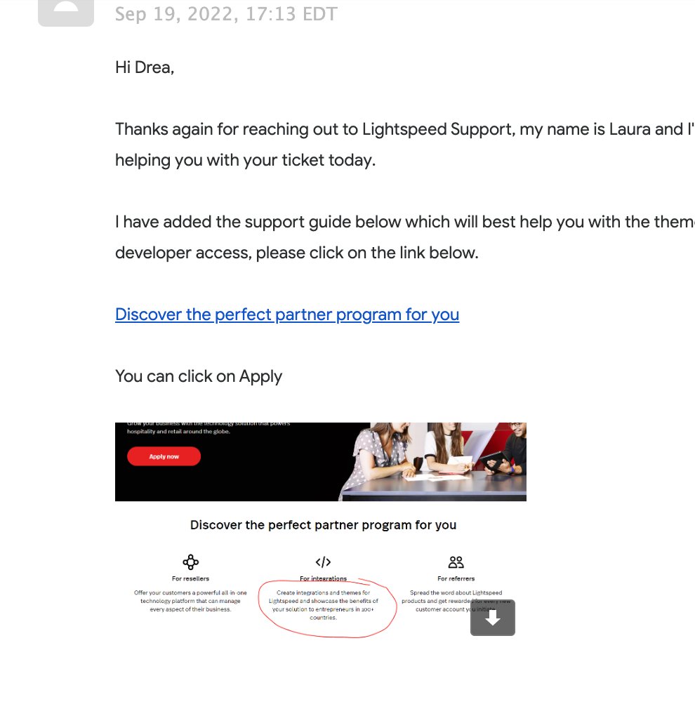 Drea Gideon tweet media