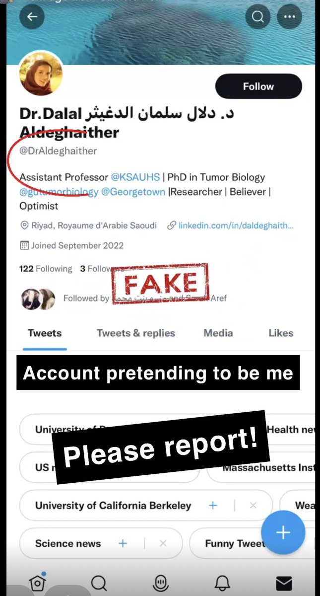 ddeghaither's tweet photo. @draldeghaither is pretending to be me
Please report https://t.co/36MWqAcLNe