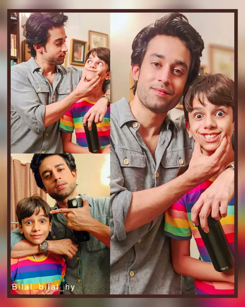 Revivalisgood2's tweet photo. Cuties from the set of #kashaf 💖 💖
#BilalAbbasKhan https://t.co/MXM8jSjXx6