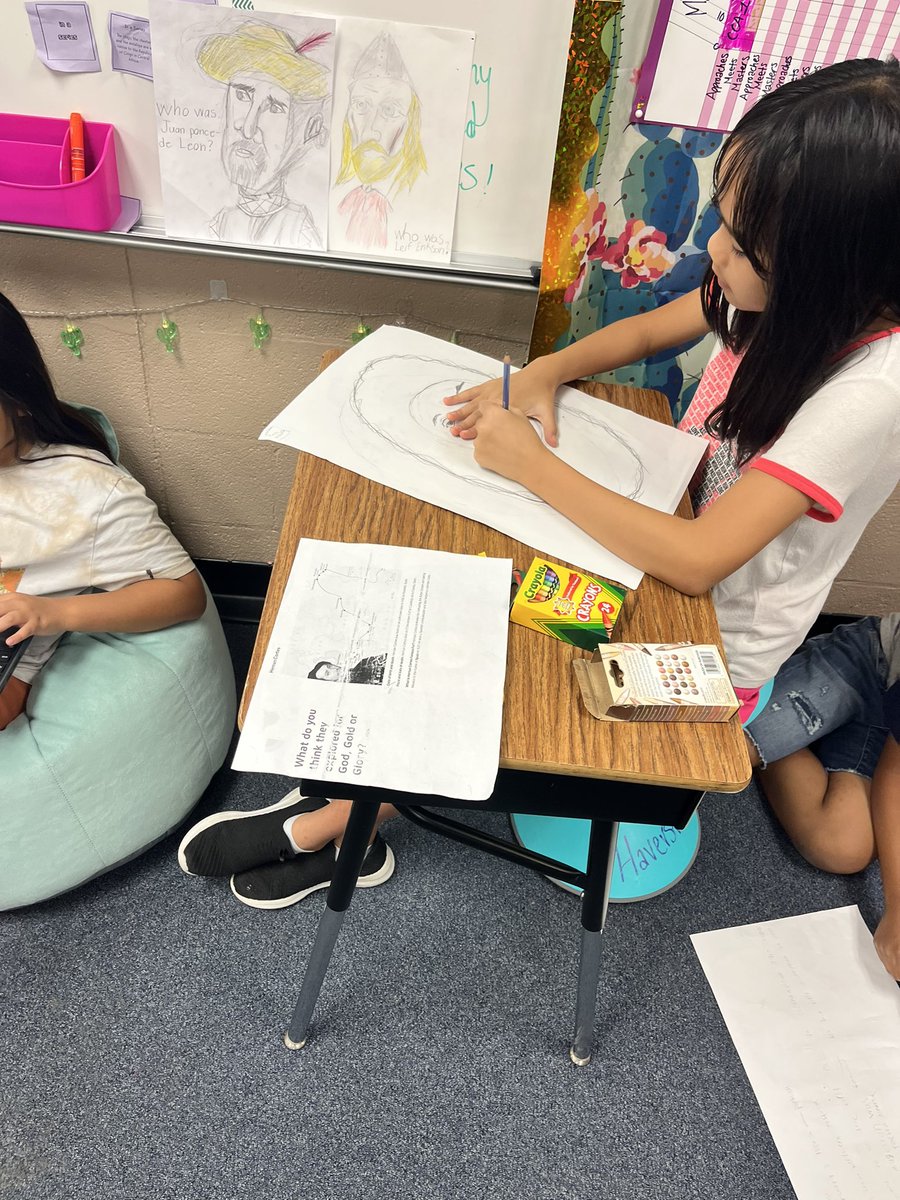 JadeHaverstrom's tweet photo. “Who Was?” Research Project Famous Explorers edition 🗺🔭💰⚓️ We have some really amazing Eagle artist 👨🏽🎨 🦅@KleinISD @EhrhardtKISD #kleinfamily #5thgrade #whowas #famousexplorers #extension #makinglearningfun https://t.co/aaTQac5h2Z