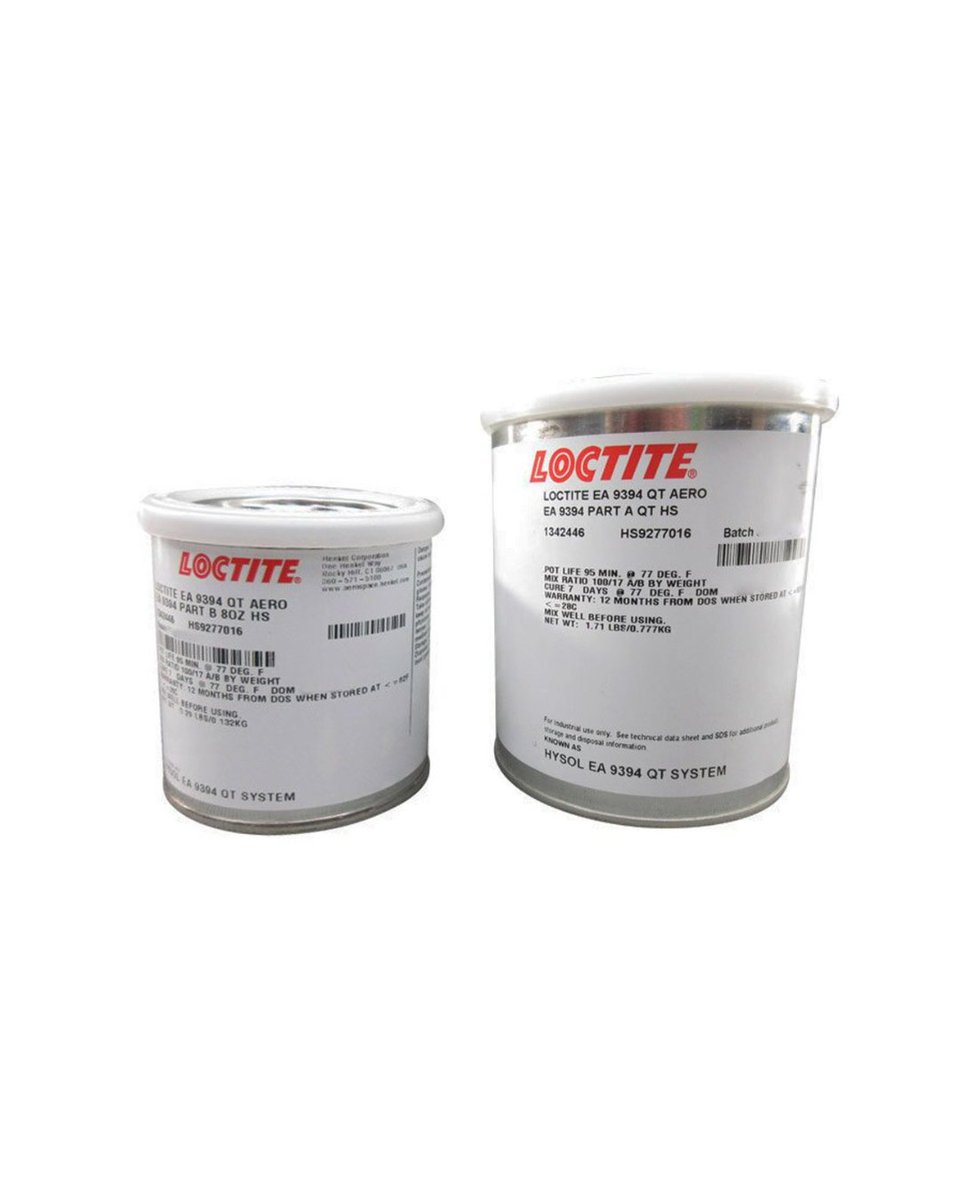 👉Henkel 1342446 LOCTITE® EA 9394™ AERO Epoxy Adhesive - Quart Kit
Manufacturer: Henkel Loctite

Manuf Part #️⃣: 1342446
Price: 💲344

#Air #Airplane #Diesel #EpoxyAdhesive