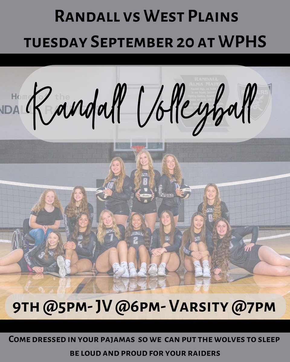 Randall Volleyball (@randallvball) on Twitter photo 