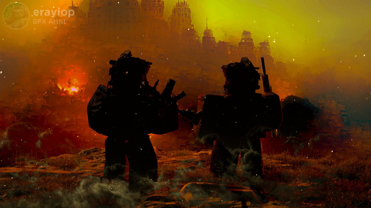 erayiop's tweet photo. Someone has to stop the world from burning.

Anyhow am back again baby
This one took me a really long time to finish
so consider giving it a like and a retweet👍

#roblox #robloxdev #RobloxGFX #robloxart https://t.co/BUtCq5IdD1