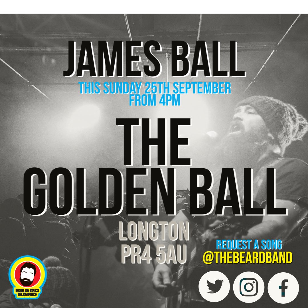 I’m back <a href="/gboflongton/">The Golden Ball of Longton</a> this coming Sunday (25th September) from 4pm.
Fancy requesting a song?
Just ask x