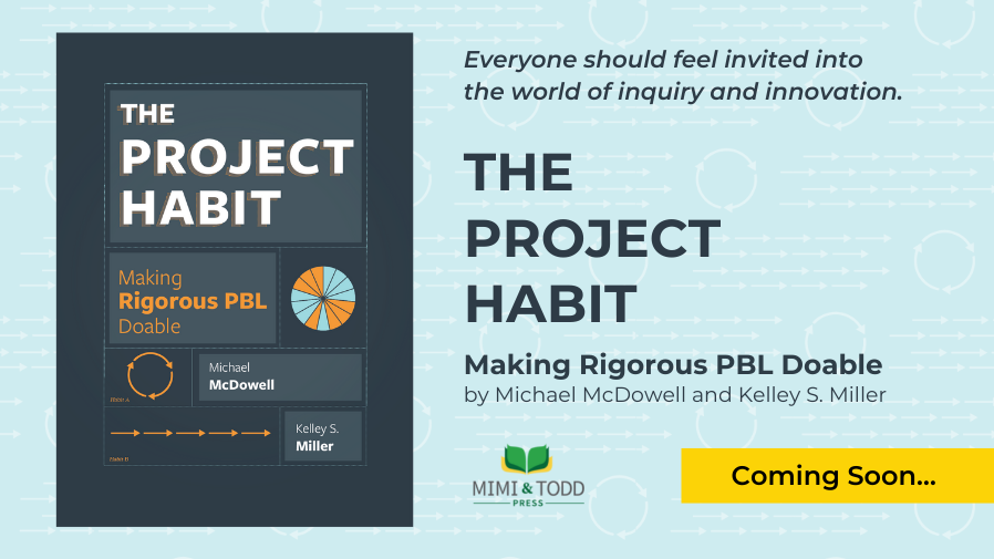 TheSocialCore's tweet photo. This book is about making small shifts in practice that promote innovation, ignite efficacy, and enhance student agency for all students in their learning.
The Project Habit by @mmcdowell13 and @SraKSMiller coming soon! https://t.co/IKMJZly2E0
#edchat #projecthabit #EduLeaders https://t.co/NGkIkYgCSI