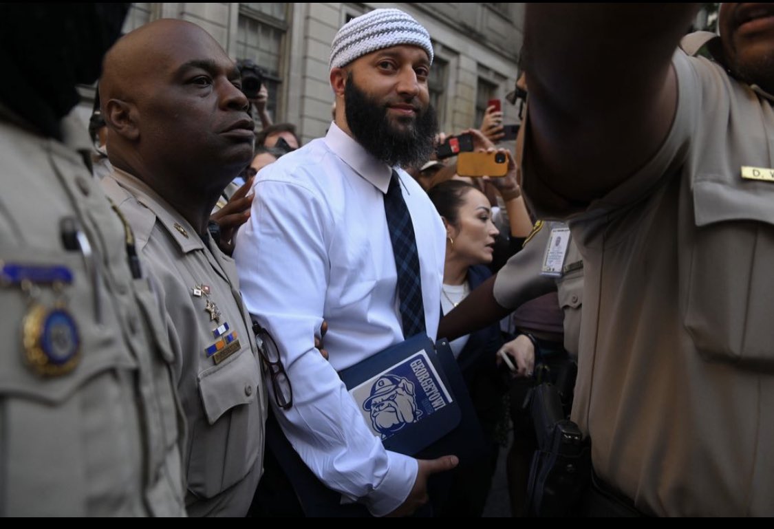 Here’s a photo of Adnan walking out from <a href="/lloyd1fox/">Lloyd Fox</a>