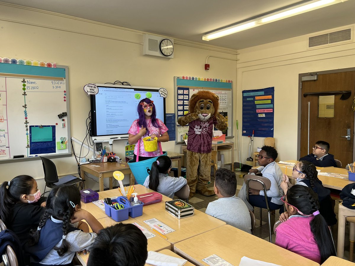 PS280Q (@ps280q) on Twitter photo Our Bucket Filling Kickoff was a success! Thanks <a href="/Counselor280Q/">Ms.Lammering (Betty the Bucket Filler)</a> for reminding Lionhearts to sprinkle kindness, love & positivity wherever we go! 🫶🥳 <a href="/NYCSchools/">NYC Public Schools</a> <a href="/nycdistrict30/">District 30</a> <a href="/AP280Q/">Peter Mazun</a> @Principal280Q Our Bucket Filling Kickoff was a success! Thanks <a href="/Counselor280Q/">Ms.Lammering (Betty the Bucket Filler)</a> for reminding Lionhearts to sprinkle kindness, love & positivity wherever we go! 🫶🥳 <a href="/NYCSchools/">NYC Public Schools</a> <a href="/nycdistrict30/">District 30</a> <a href="/AP280Q/">Peter Mazun</a> @Principal280Q