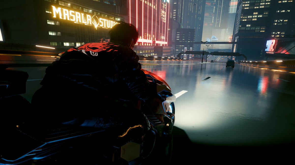 TrinityWeeb's tweet image. #Cyberpunk2077PhotoMode #cyberpunk A Samurai in Night City!! #Cyberpunk2077