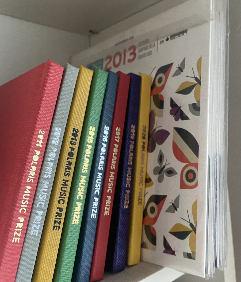 katekillet's tweet image. realizing this is the first IRL @PolarisPrize gala I’m missing &amp;amp; not photographing since 2009… no wonder I can’t stop crying… can a fellow jury member please steal me one of the #polaris22 program books for my collection?