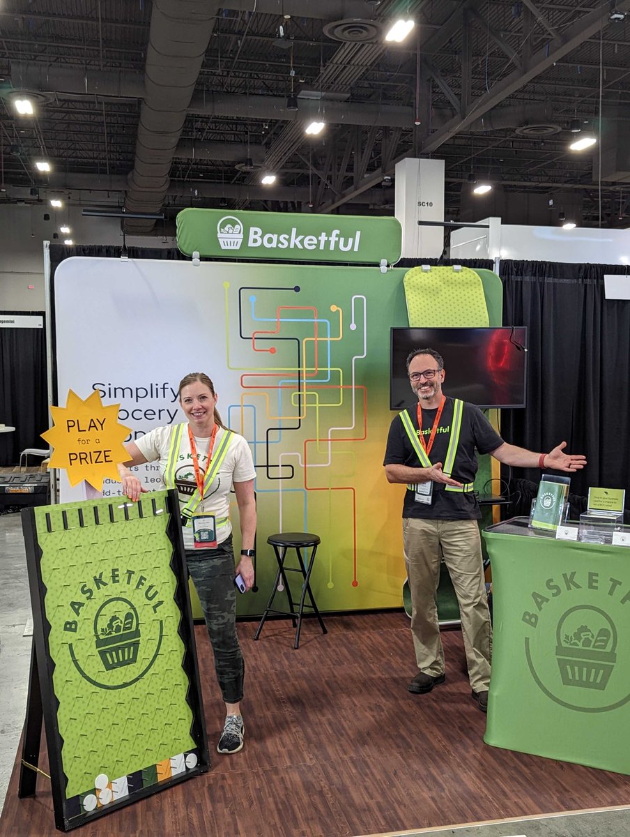 We’re all setup here at <a href="/Groceryshop/">Groceryshop</a> at the @Mandalaybay and excited to see everyone over the next few days!